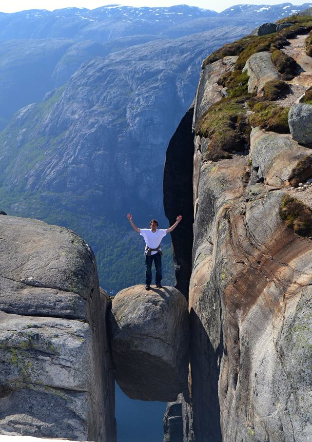 osobní foto, kjerag Norsko